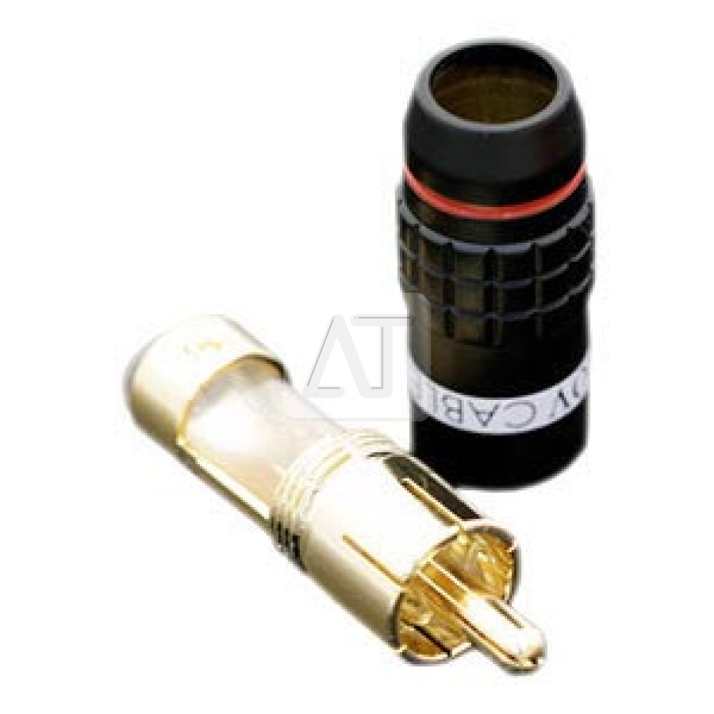 Купить Разъем RCA (Папа) Tchernov Cable RCA Plug Standard 2 Red/White ...